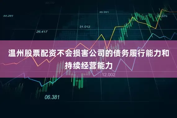 温州股票配资不会损害公司的债务履行能力和持续经营能力
